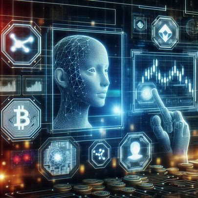 AI analyzing crypto market trends