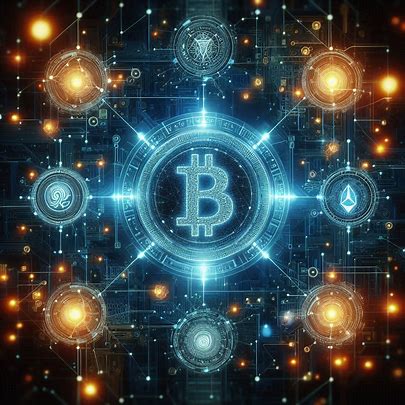 blockchain nodes and AI algorithms merging